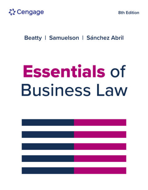 Cover image for book Essentials of Business Law