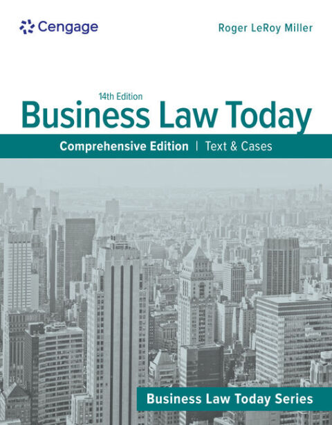 Cover image for book Business Law Today, Comprehensive: Text & Cases