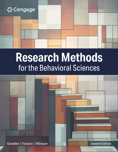 Cover image for book Research Methods for the Behavioral Sciences