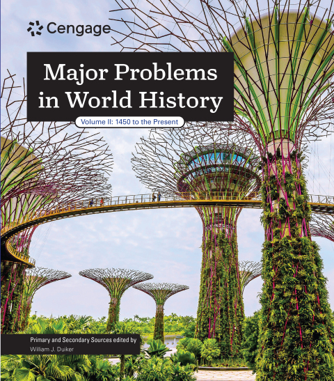 Cover image for book Major Problems in World History, Volume II