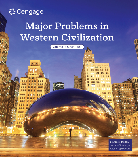 Cover image for book Major Problems in Western Civilization, Volume II