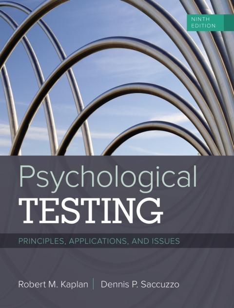 Cover image for book MindTap2.0 for Kaplan/Saccuzzo's Psychological Testing: Principles, Applications, and Issues, 1 term Instant Access
