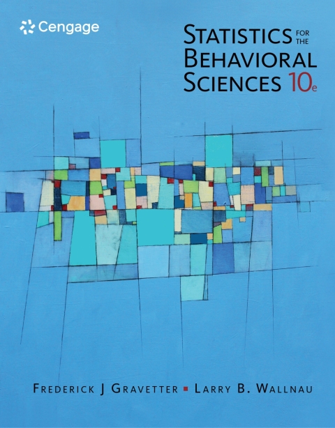 Cover image for book MindTap for Gravetter/Wallnau's Statistics for The Behavioral Sciences, 1 term Instant Access