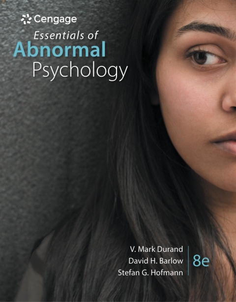 Cover image for book MindTap for Durand/Barlow/Hofmann's Essentials of Abnormal Psychology, 1 term Instant Access