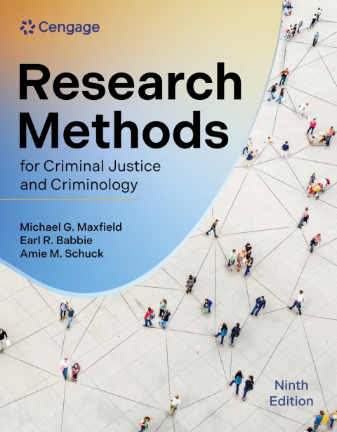 Cover image for book MindTap for Maxfield/Babbie/Schuck's Research Methods for Criminal Justice and Criminology, 1 term Instant Access