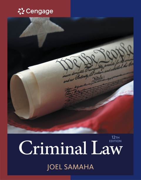 Cover image for book MindTapV2.0 for Samaha's Criminal Law, 1 term Instant Access