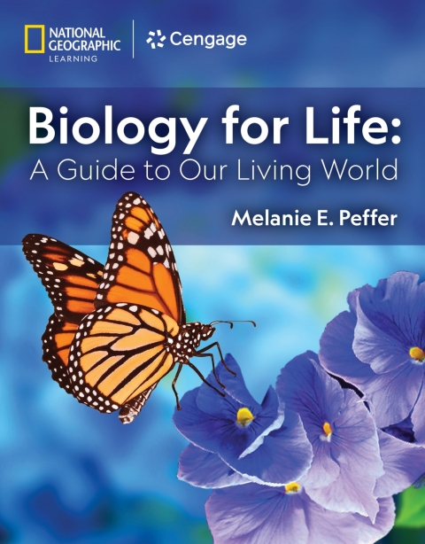 Cover image for book MindTap for Peffer's Biology for Life: A Guide to Our Living World, 1 term Instant Access