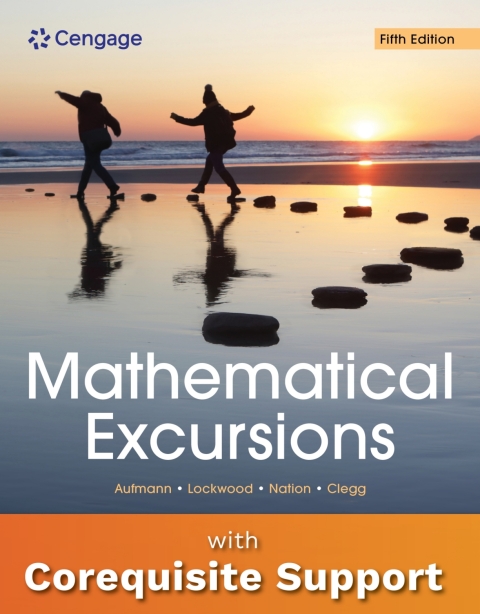 Cover image for book WebAssign with Corequisite Support for Aufmann/Lockwood/Nation/Clegg's Mathematical Excursions, Single-Term Instant Access