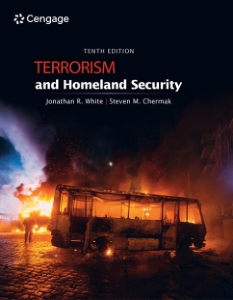 Cover image for book MindTap for White/Chermak's Terrorism and Homeland Security, 1 term Instant Access
