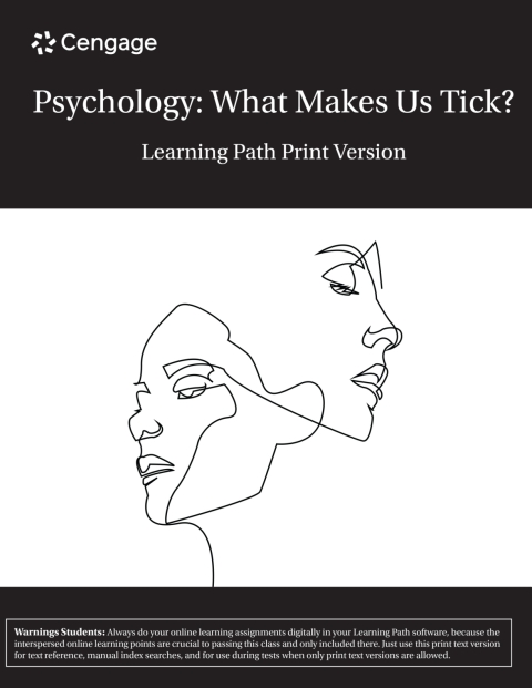 Cover image for book Custom MindTap for Cacioppo/Freberg/Cacioppo's Psychology: What Makes Us Tick?, 1-term Instant Access