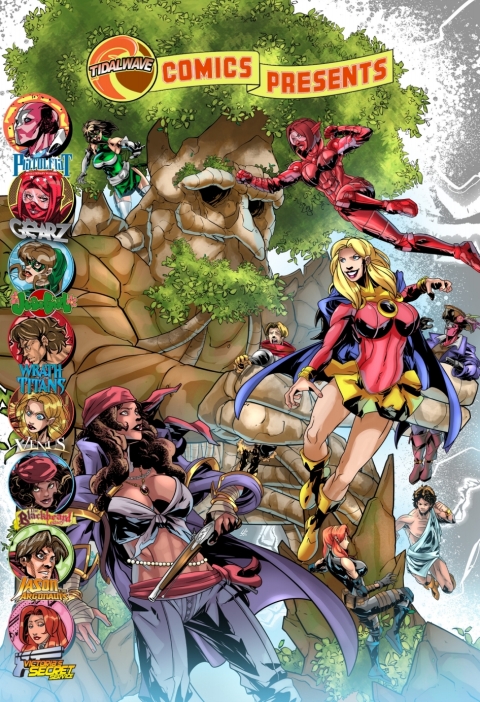 Cover image for book TidalWave Comics Presents: Volume Three