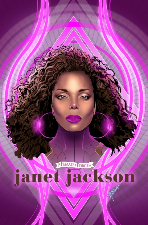 Cover image for book Female Force: Janet Jackson