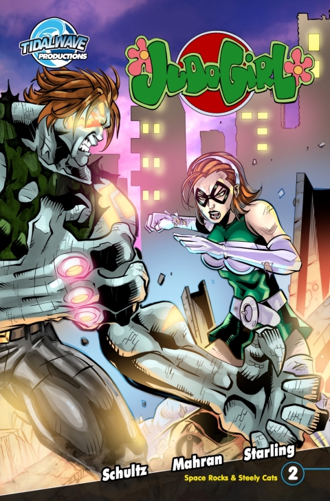 Cover image for book Judo Girl: Space Rocks & Steely Cats #2