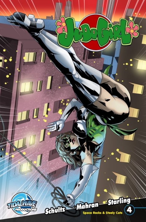 Cover image for book Judo Girl: Space Rocks & Steely Cats #4