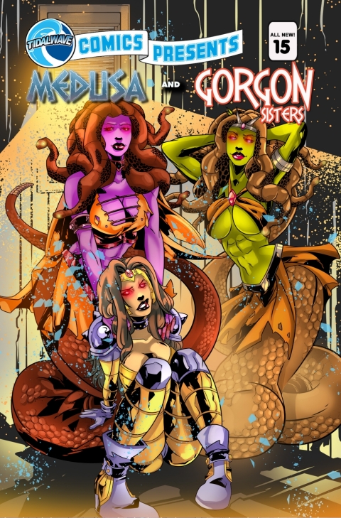 Cover image for book TidalWave Comics Presents #15: Medusa and the Gorgon Sisters