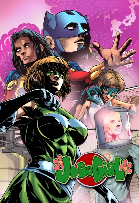 Cover image for book Judo Girl: Space Rocks & Steely Cats Trade Paperback