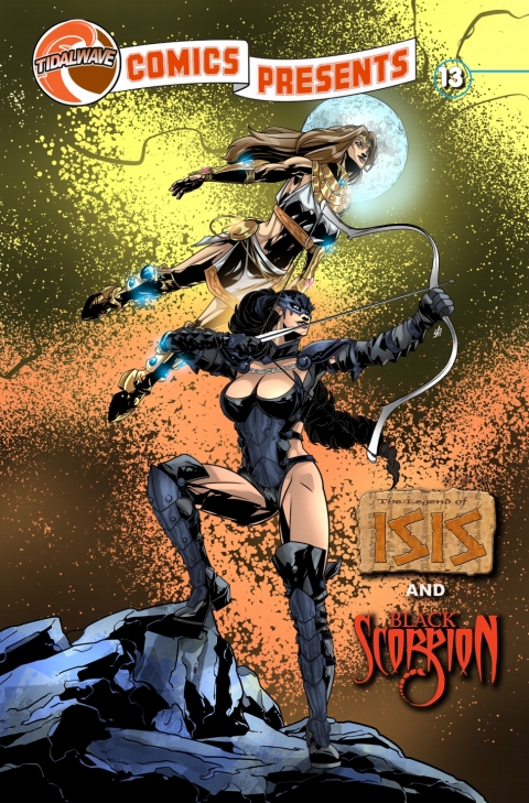 Cover image for book TidalWave Comics Presents #13: Legend of Isis and Black Scorpion