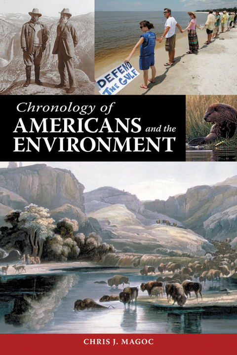 Cover image for book Chronology of Americans and the Environment
