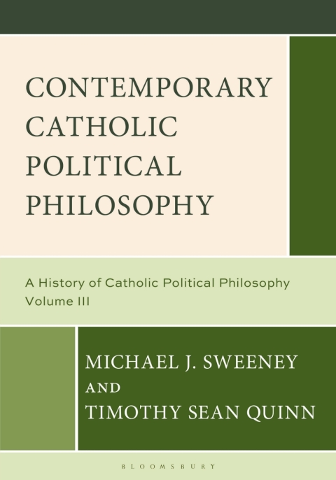 Cover image for book Contemporary Catholic Political Philosophy