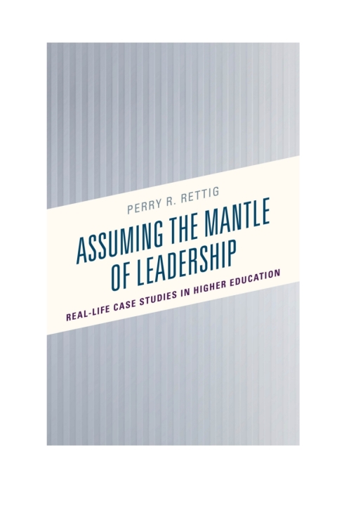 Cover image for book Assuming the Mantle of Leadership