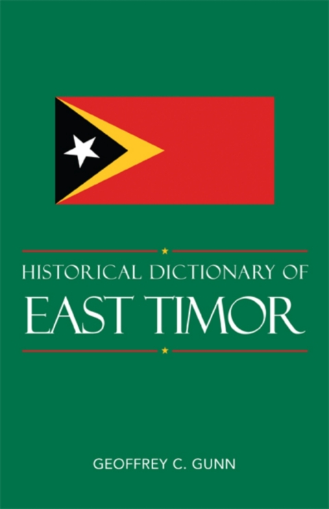 Cover image for book Historical Dictionary of East Timor