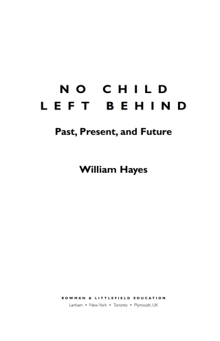 No Child Left Behind