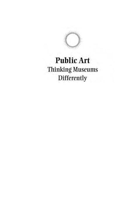 Cover image for book Public Art