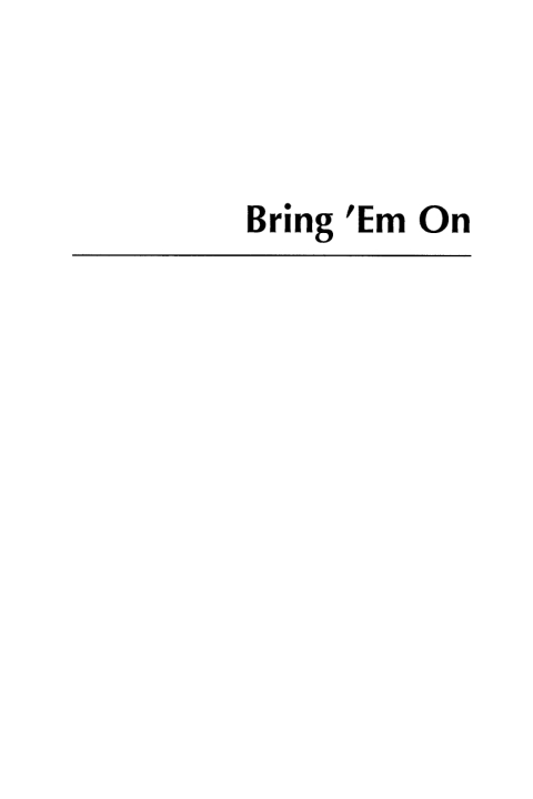 Cover image for book Bring 'Em On