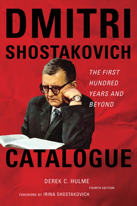 Cover image for book Dmitri Shostakovich Catalogue