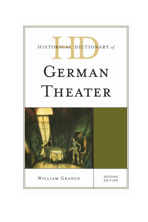 Cover image for book Historical Dictionary of German Theater