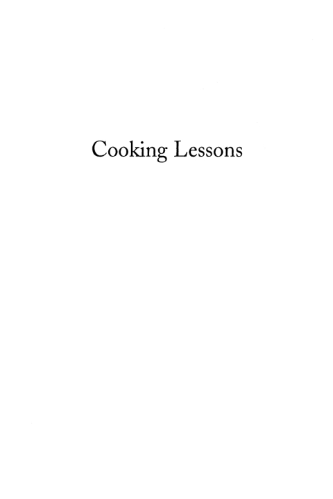 Cover image for book Cooking Lessons
