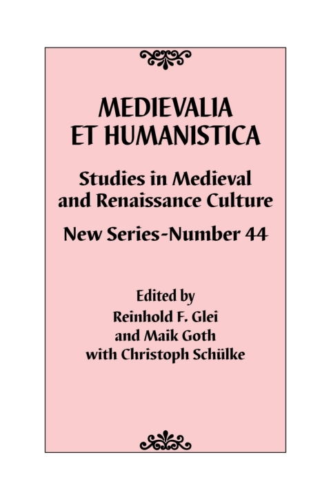 Cover image for book Medievalia et Humanistica, No. 44