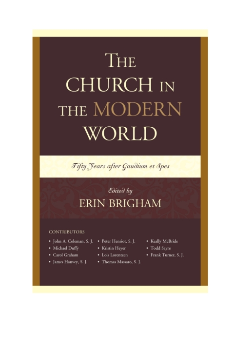 Cover image for book The Church in the Modern World