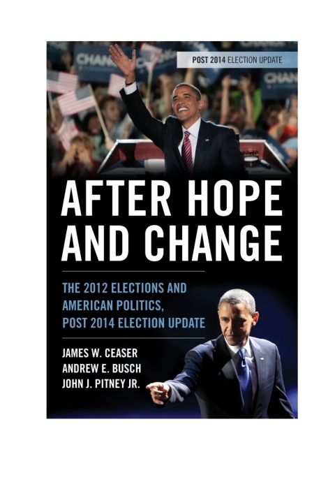 Cover image for book After Hope and Change