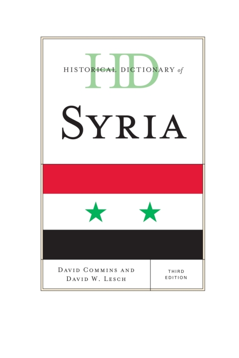 Cover image for book Historical Dictionary of Syria