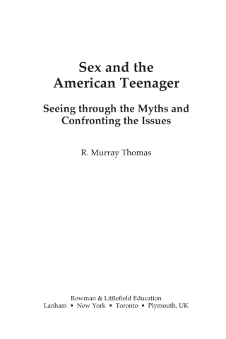 Sex and the American Teenager