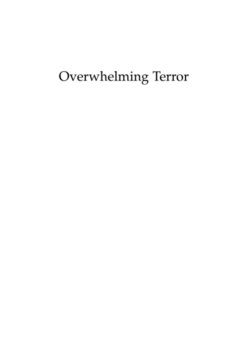 Cover image for book Overwhelming Terror
