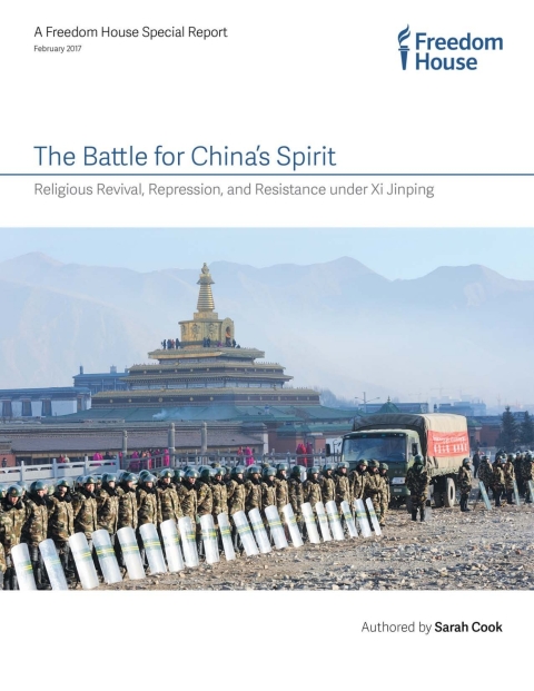 Cover image for book The Battle for China's Spirit