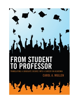 From Student to Professor