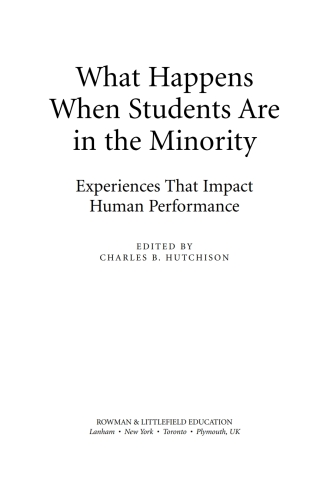 What Happens When Students Are in the Minority