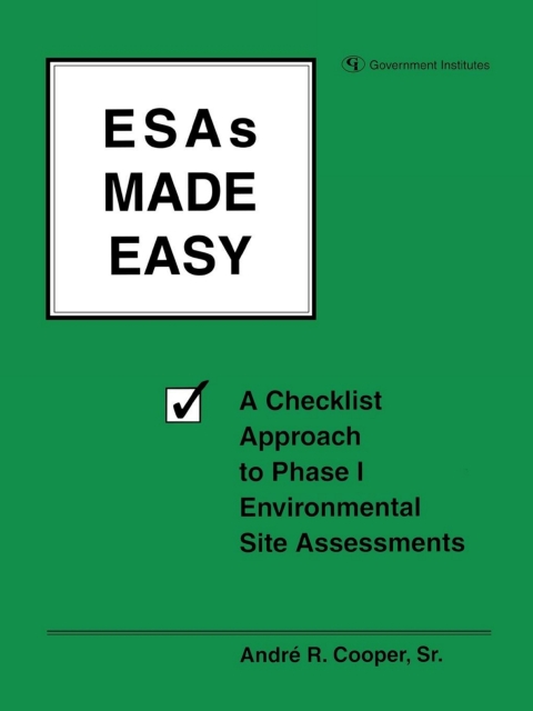 Cover image for book ESAs Made Easy