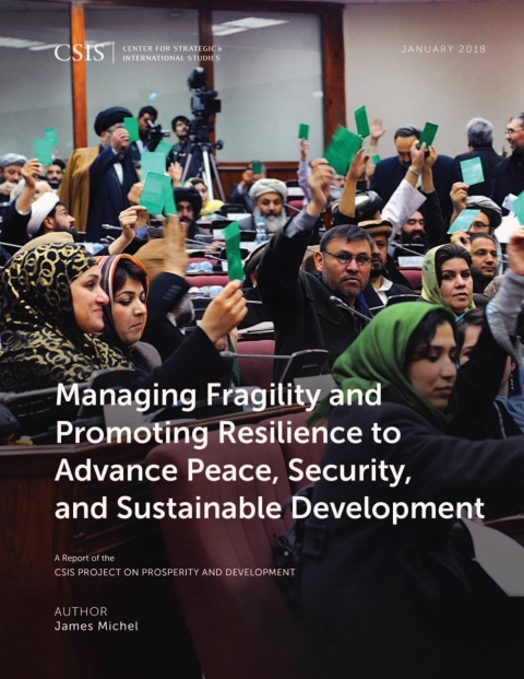 Cover image for book Managing Fragility and Promoting Resilience to Advance Peace, Security, and Sustainable Development