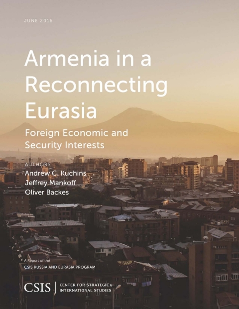 Cover image for book Armenia in a Reconnecting Eurasia