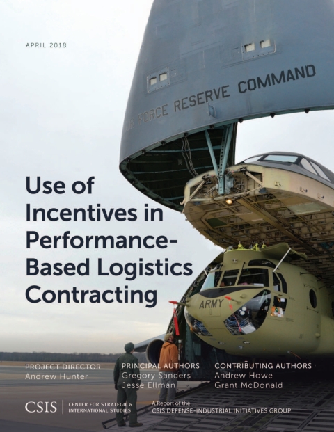 Cover image for book Use of Incentives in Performance-Based Logistics Contracting