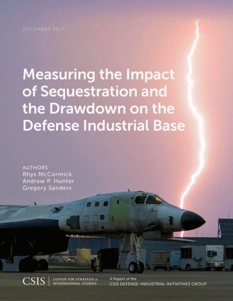 Cover image for book Measuring the Impact of Sequestration and the Drawdown on the Defense Industrial Base