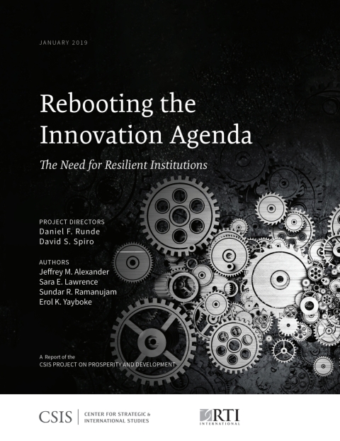 Cover image for book Rebooting the Innovation Agenda