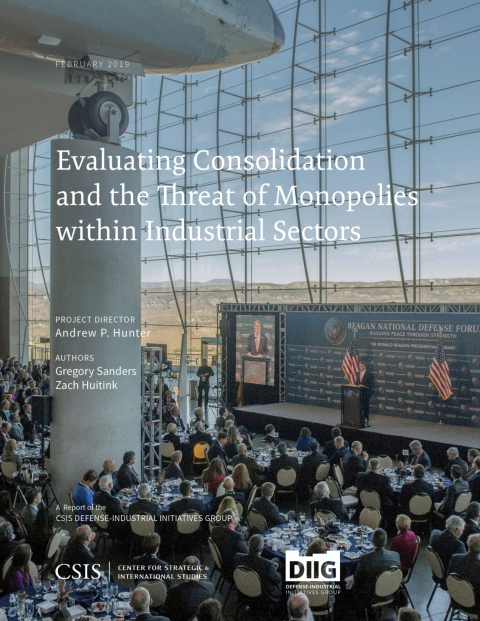 Cover image for book Evaluating Consolidation and the Threat of Monopolies within Industrial Sectors