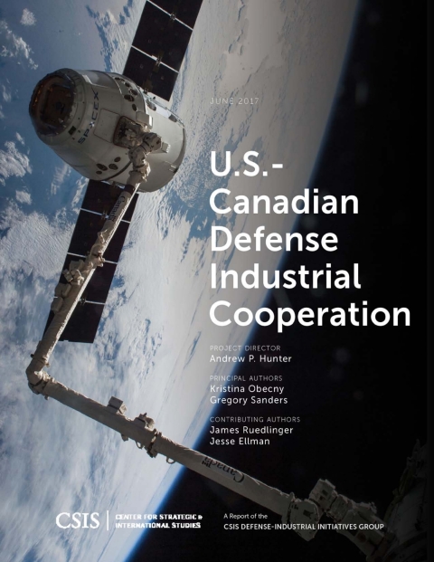 Cover image for book U.S.-Canadian Defense Industrial Cooperation