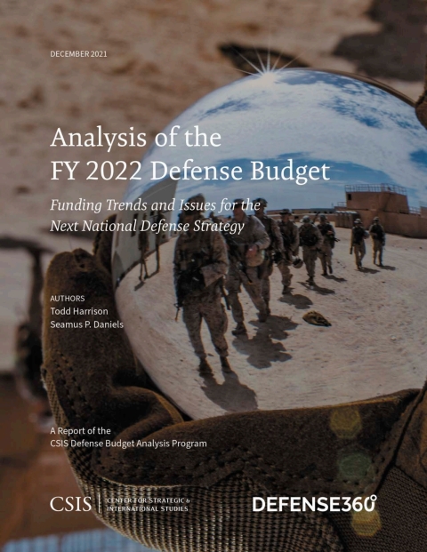 Cover image for book Analysis of the FY 2022 Defense Budget