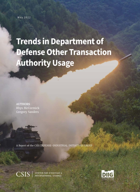 Cover image for book Trends in Department of Defense Other Transaction Authority Usage